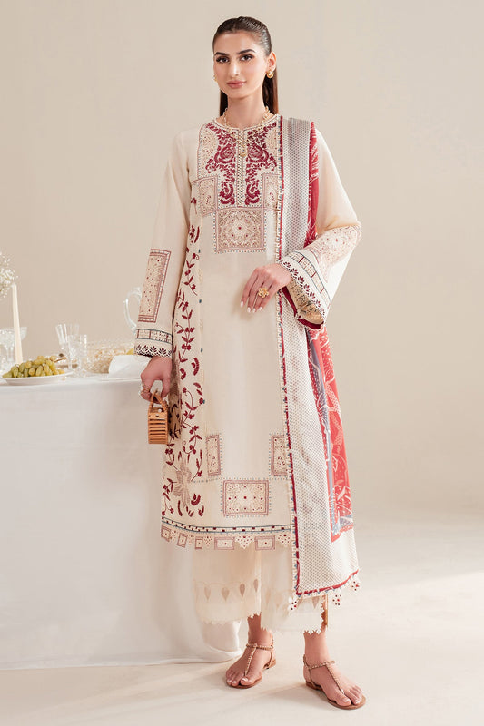 Iris By Jazmin Embroidered Luxury Lawn Unstitched 3pcs