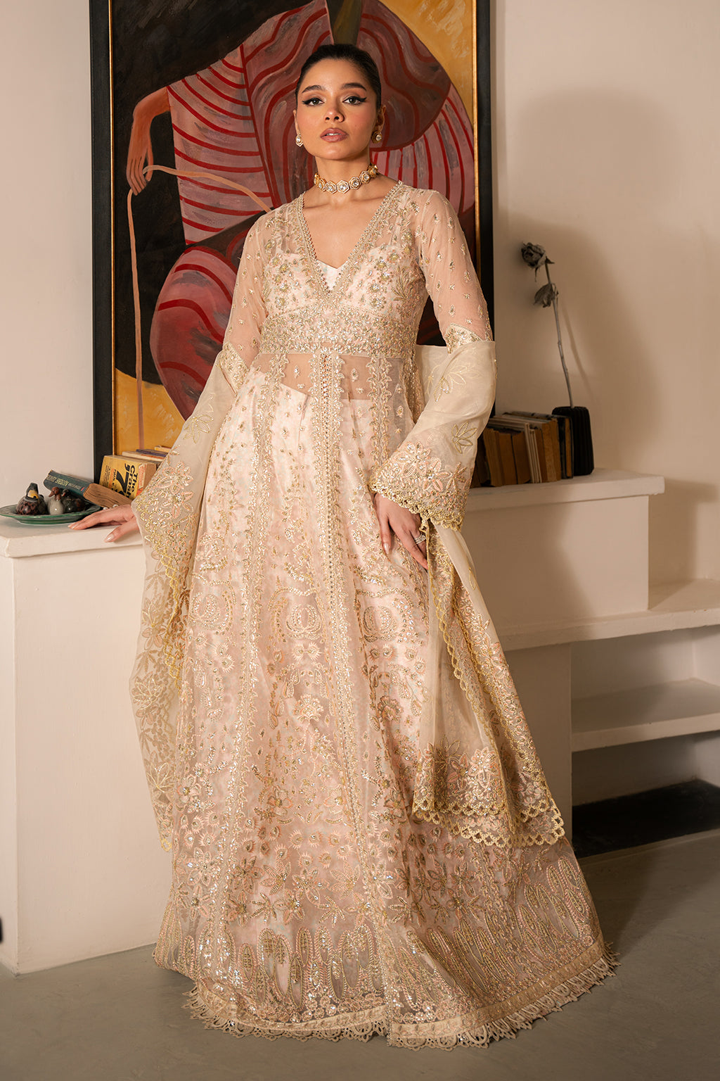 Solene Wedding Formals Unstitched 3pcs