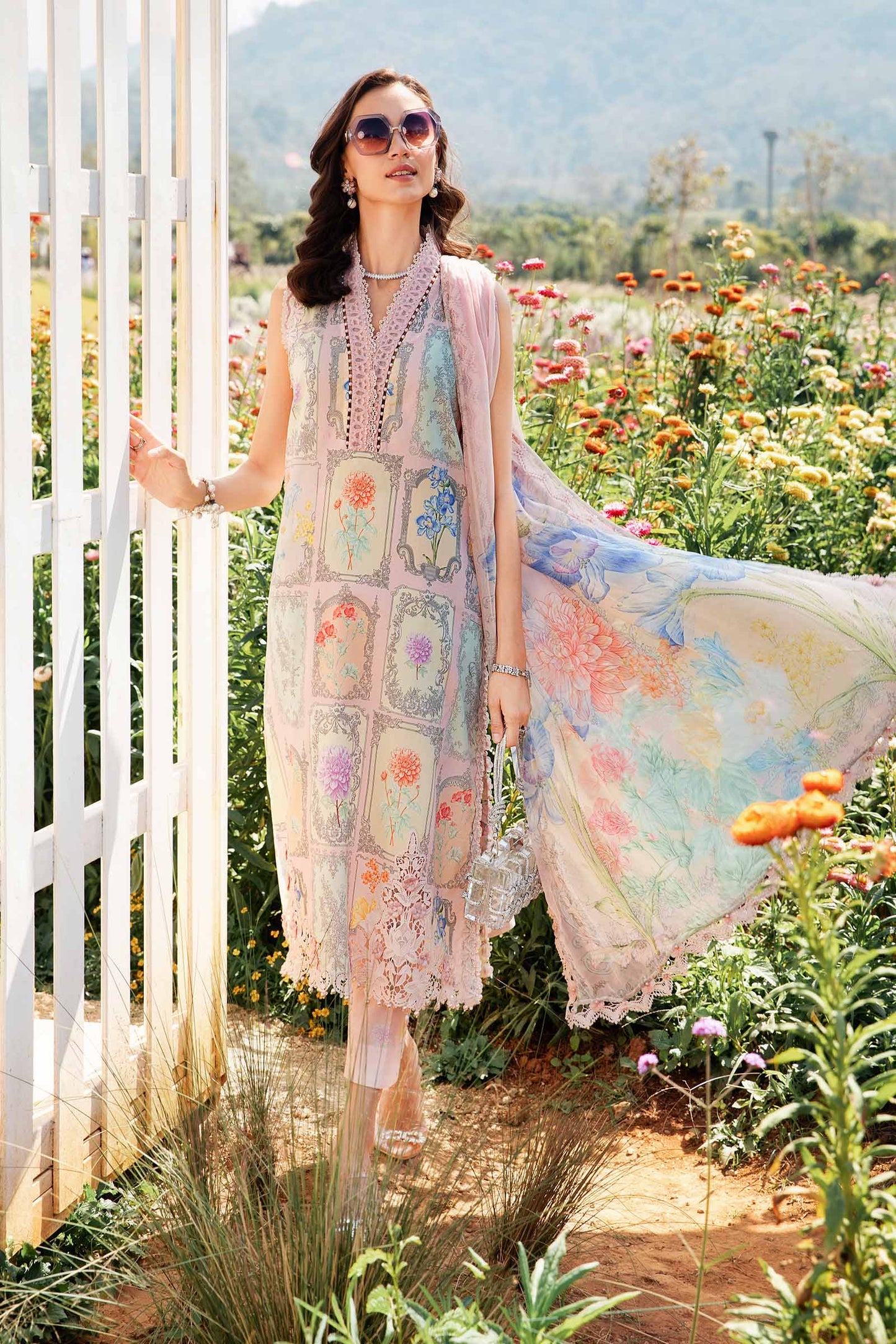 M. Prints By Maria B. Lawn Vol-25 Printed Unstitched 3pcs