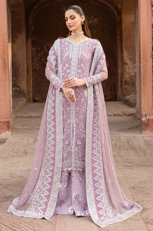 Ritzier By Farasha Embroidered Luxury Chiffon Unstitched 3pcs