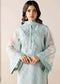 Aurapret By Zebtan Embroidered Organza Stitched 3 Piece