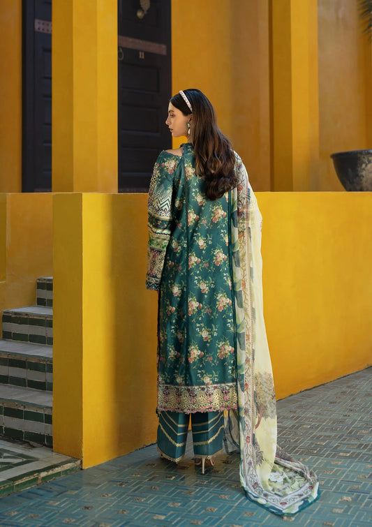 Elaf Premium Signature Embroidered Lawn Unstitched 3pcs
