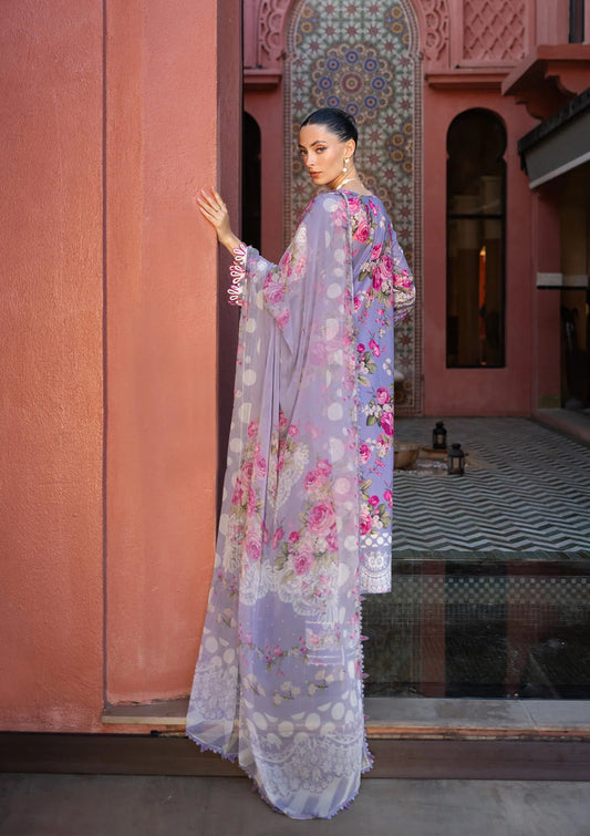 Elaf Premium Signature Embroidered Lawn Unstitched 3pcs
