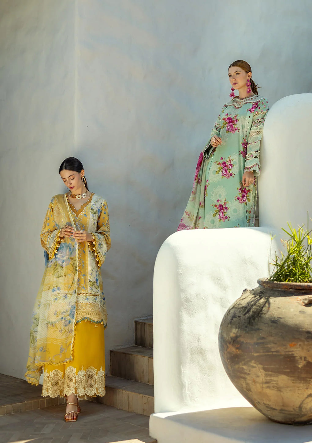 Elaf Premium Signature Embroidered Lawn Unstitched 3pcs