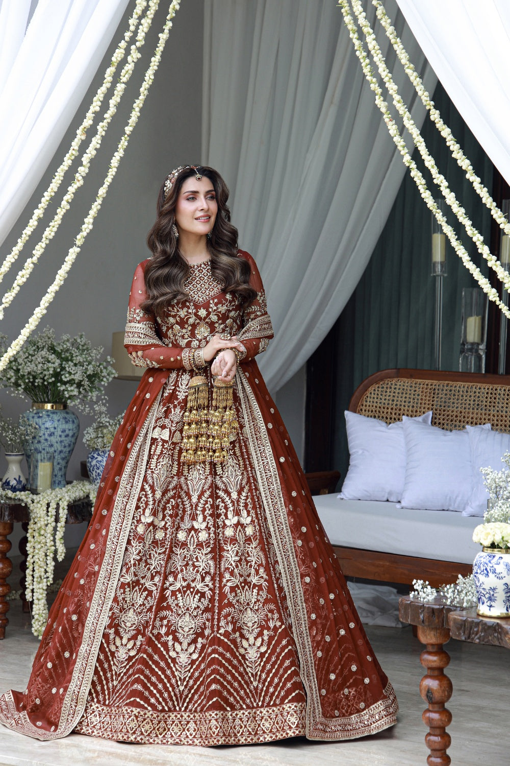 Gulmina Embroidered Chiffon Unstitched 4 Piece