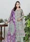 Sui Dhaga Embroidered Printed Lawn Unstitched 3pcs