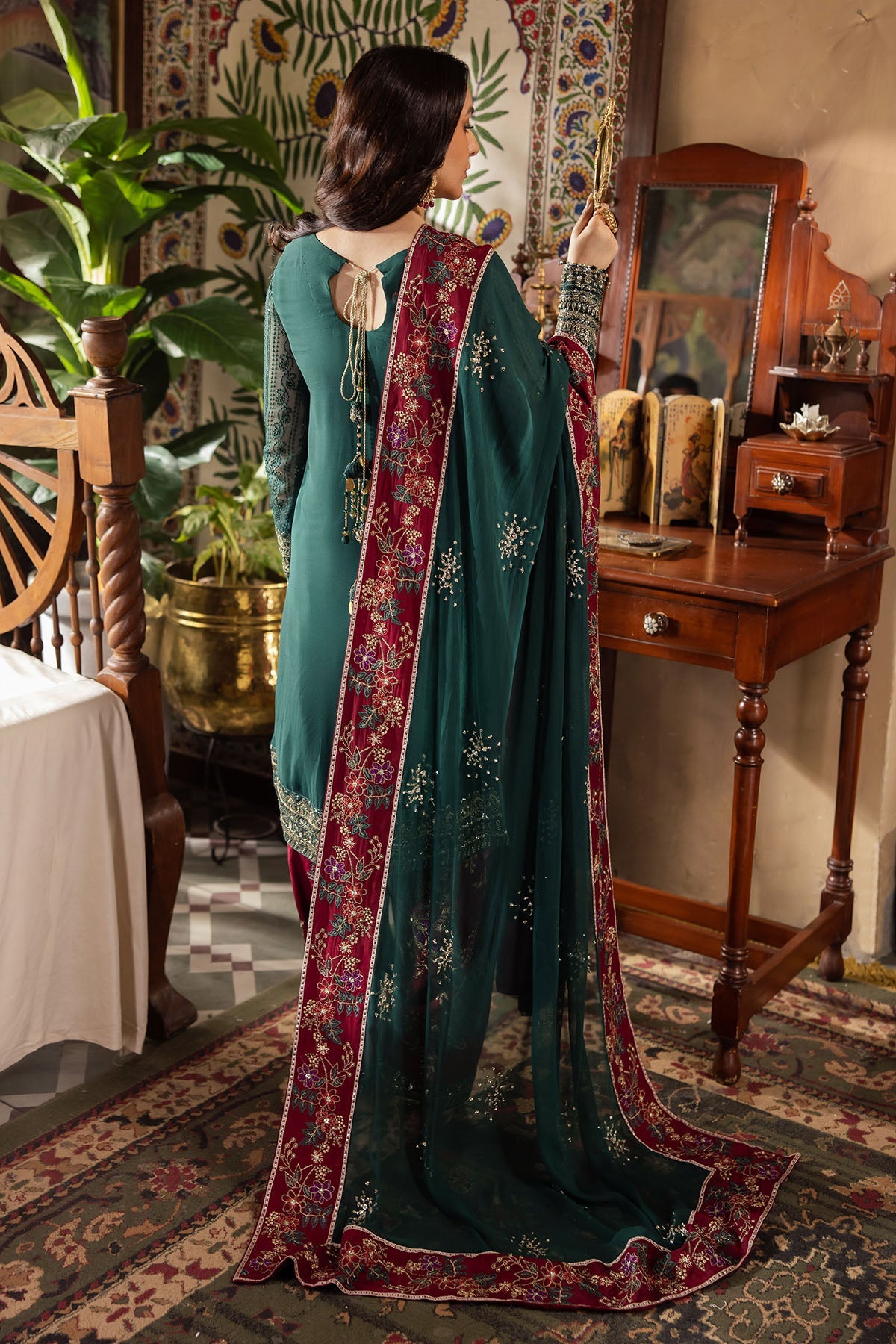 Alfaaz Embroidered Luxury Festive Edition Unstitched 3pcs