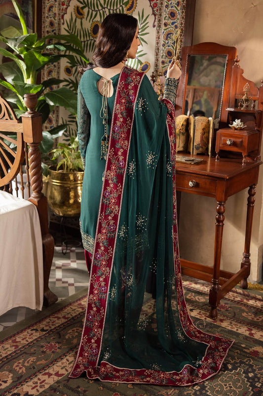 Alfaaz Embroidered Luxury Festive Edition Unstitched 3pcs - Jotey