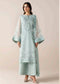 Aurapret By Zebtan Embroidered Organza Stitched 3 Piece