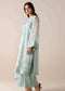 Aurapret By Zebtan Embroidered Organza Stitched 3 Piece