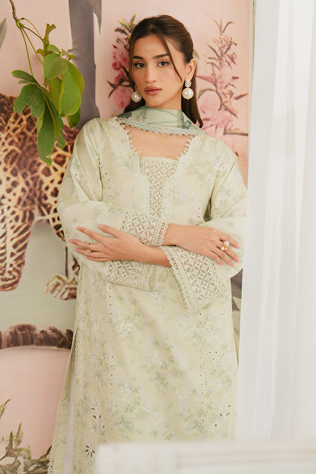 Armelia By Ayzel Printed Lawn Unstitched 3pcs