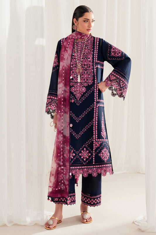 Iris By Jazmin Embroidered Luxury Lawn Unstitched 3pcs