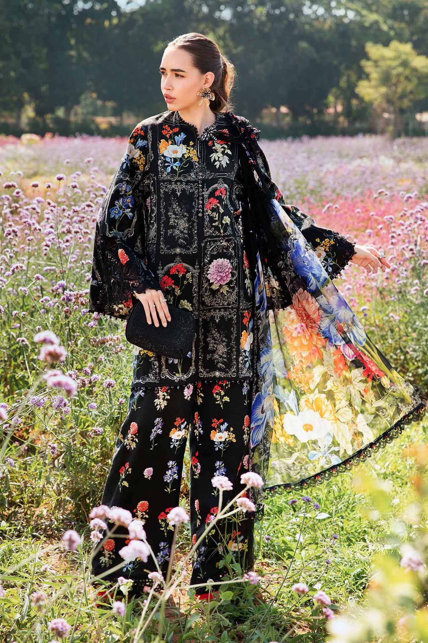 M. Prints By Maria B. Lawn Vol-25 Printed Unstitched 3pcs
