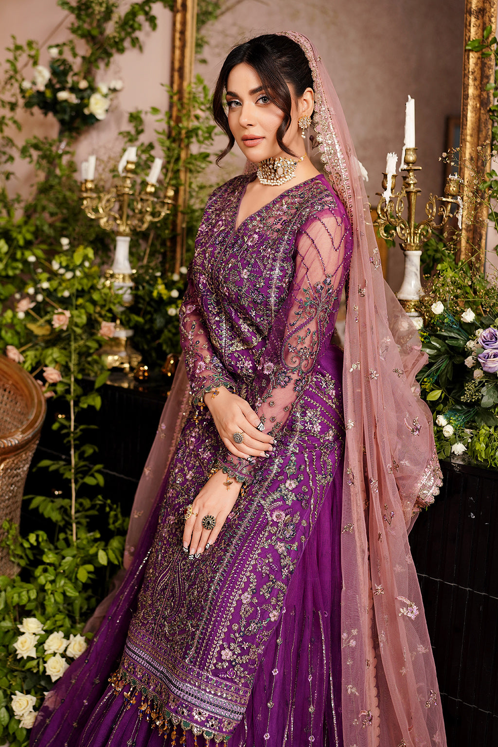 Aarzu Luxury Embroidered Vol-03 Unstitched 3Pcs