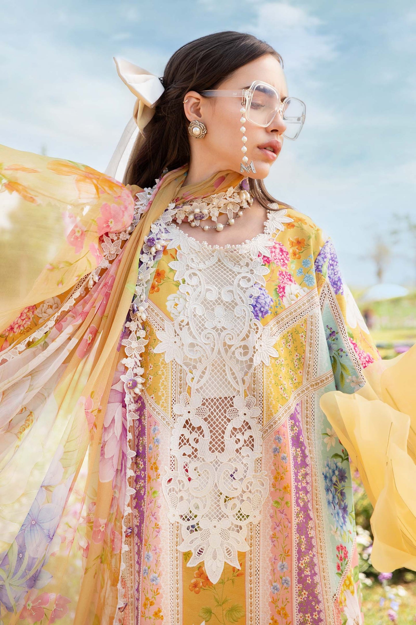 M. Prints By Maria B. Lawn Vol-25 Printed Unstitched 3pcs