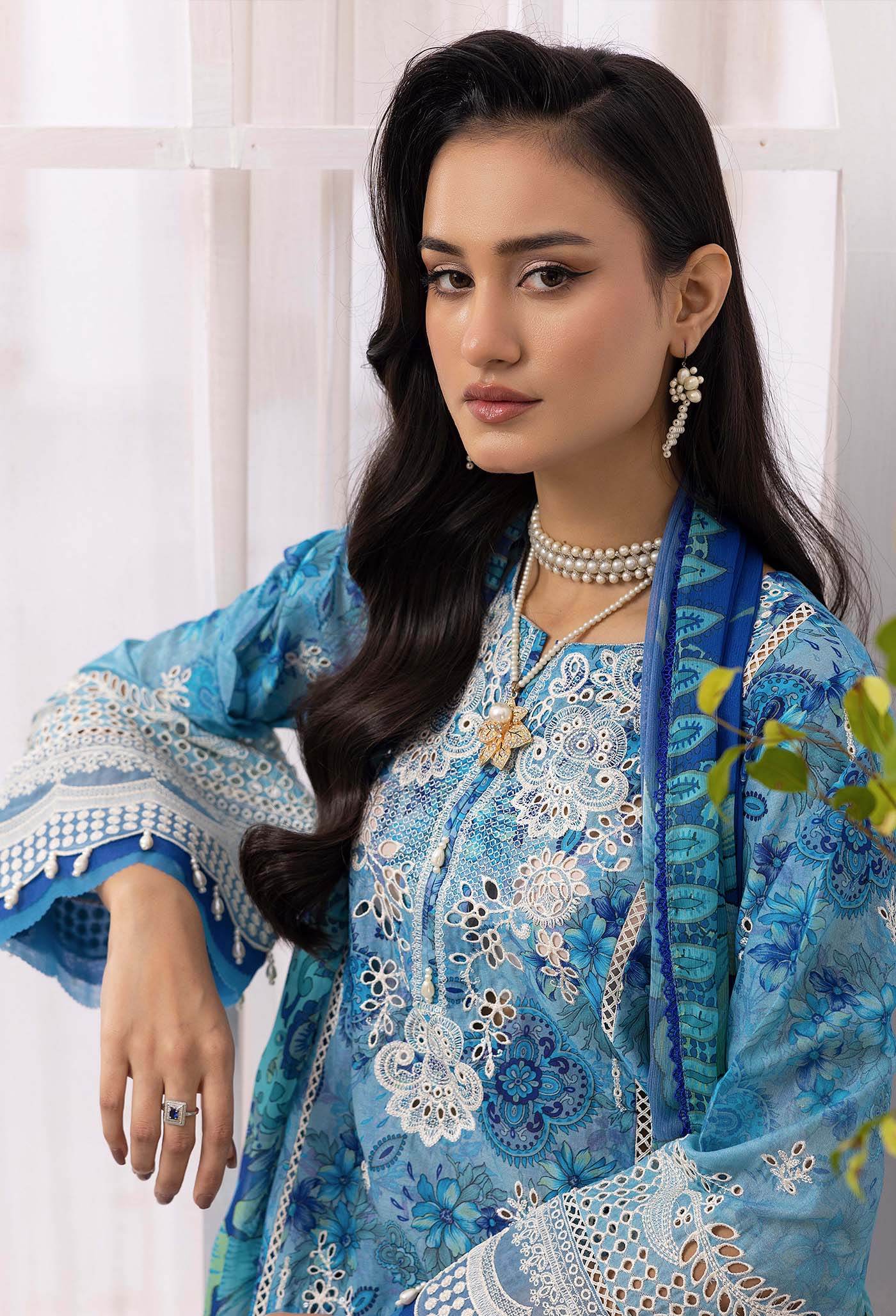 Solana By Adans Libas Printed Lawn Unstitched 3 Piece - Jotey