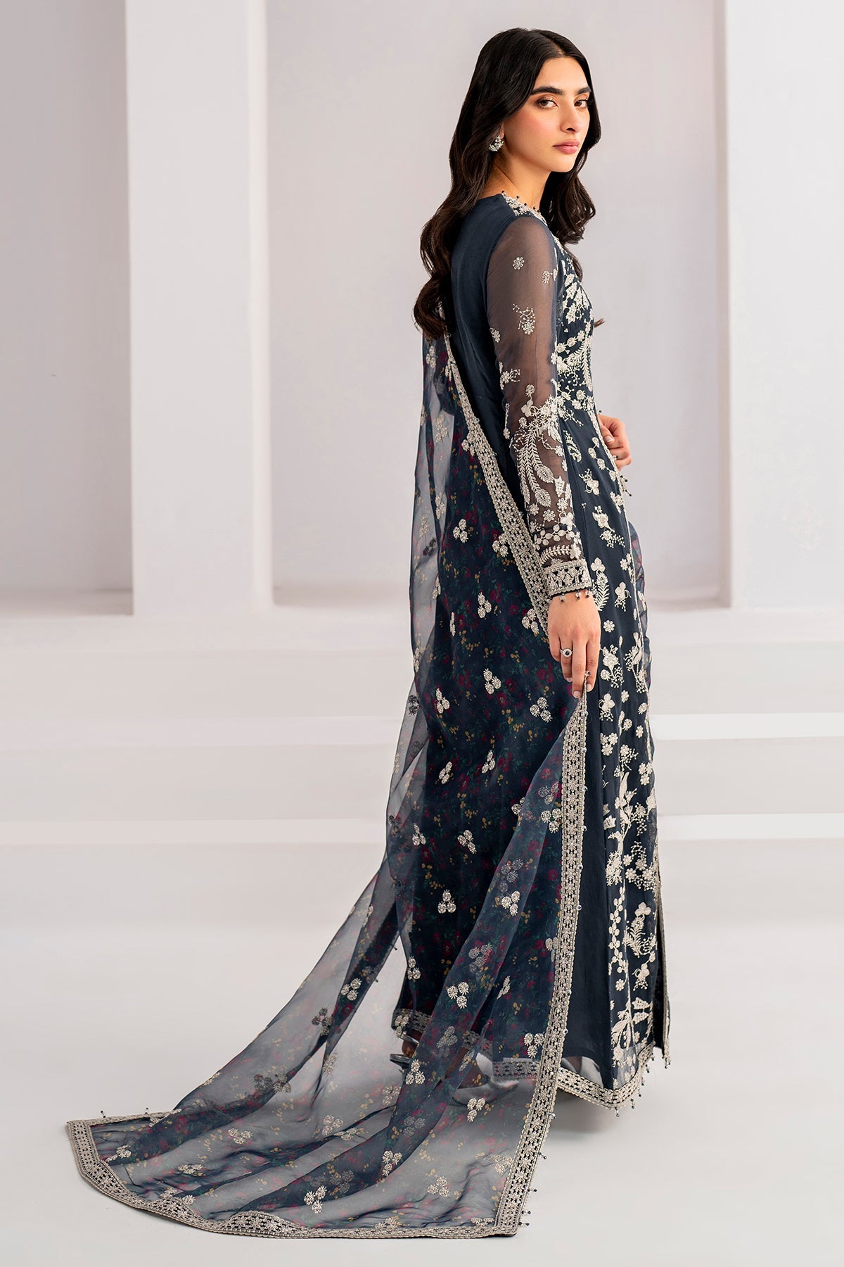 FESTIVE FORMALS BY JAZMIN Embroidered Chiffon Unstitched 3pcs