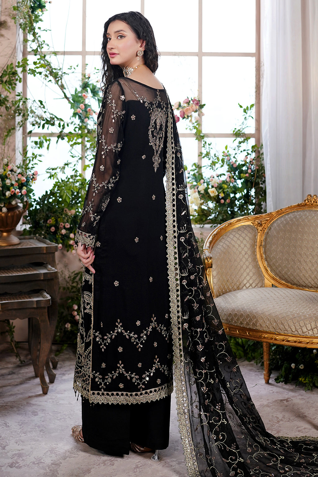 Aarzu Luxury Embroidered Vol-03 Unstitched 3Pcs