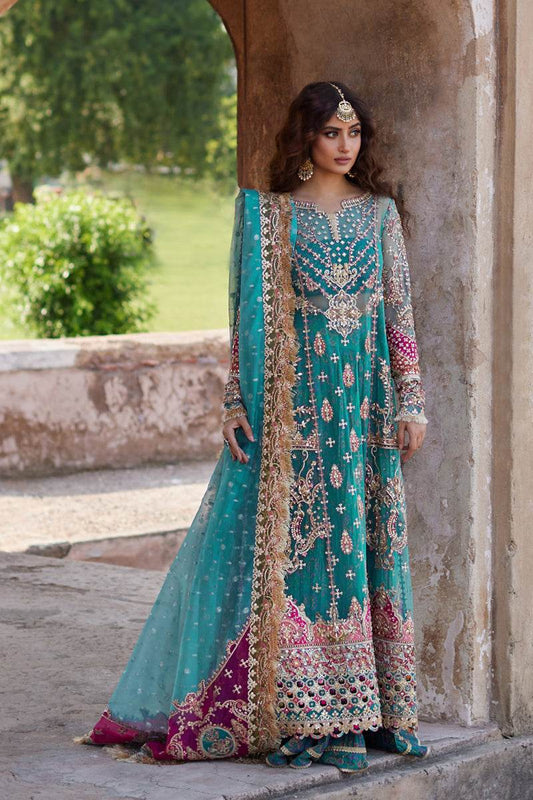Qalamkar Sadmani Luxury Formals Unstitched 3pcs - Jotey