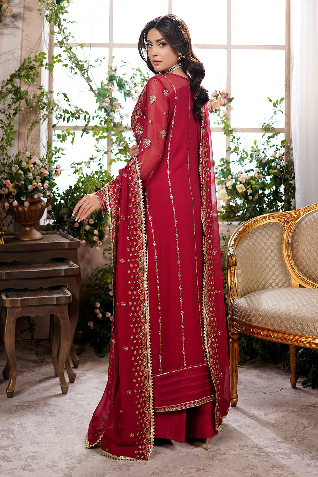 Aarzu Luxury Embroidered Vol-03 Unstitched 3Pcs