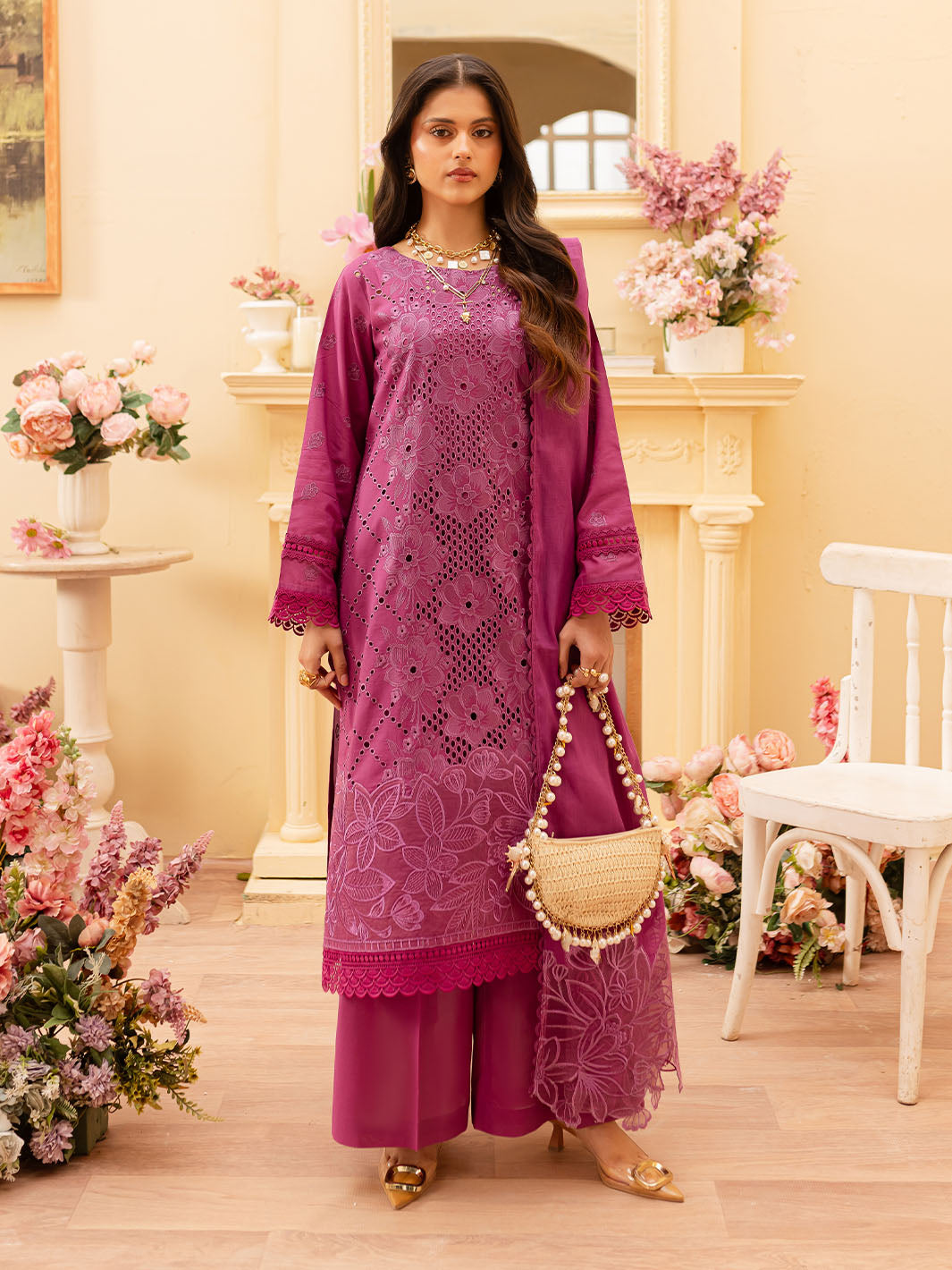Twilight By Mahnur Embroidered Lawn Unstitched 3pcs