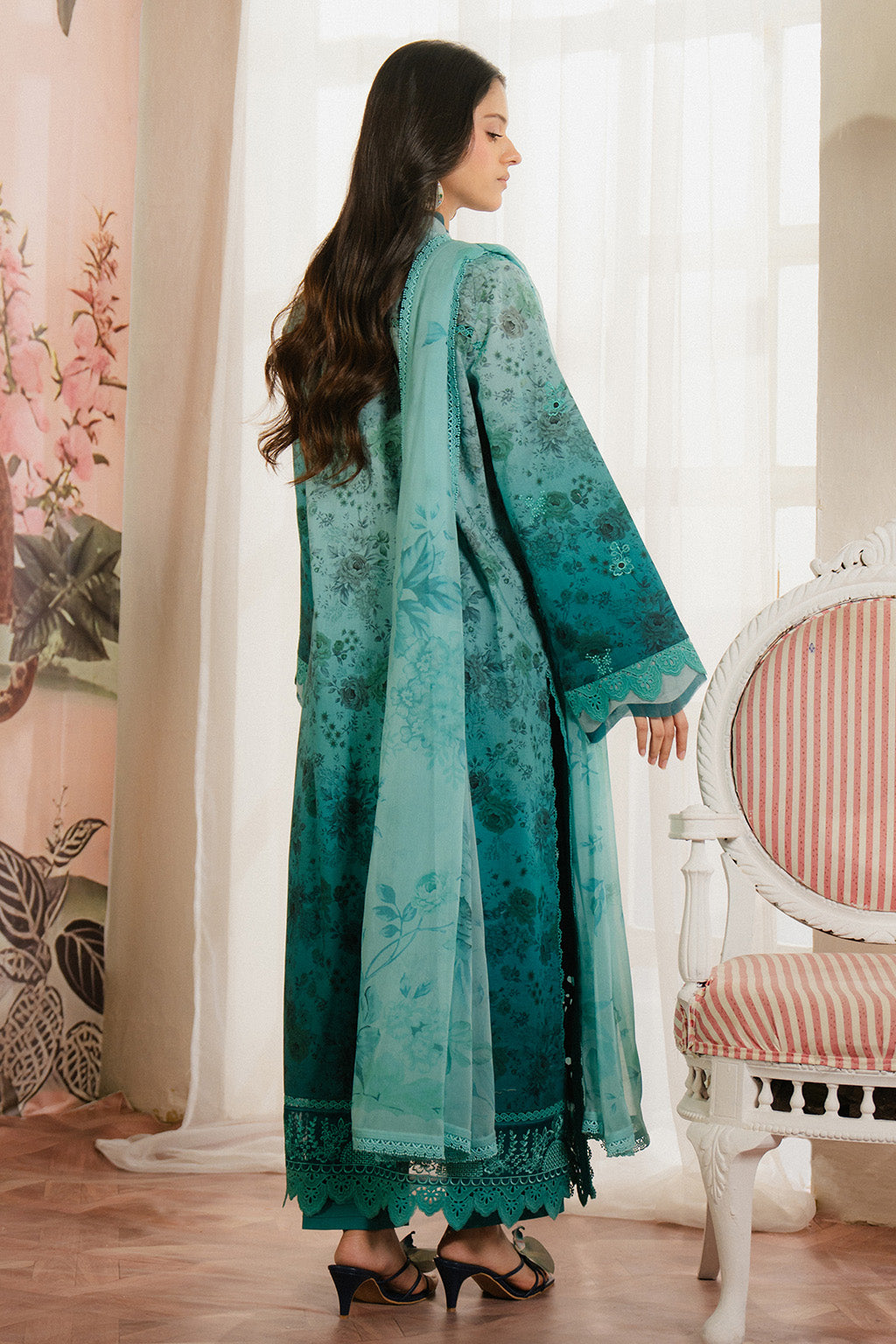 Armelia By Ayzel Printed Lawn Unstitched 3pcs