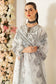 Luxe Raw Silk By Alizeh Embroidered Organza Unstitched 3pcs - Jotey