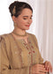 Nura Luxury Embroidered Chiffon Semi-Stitched 3pcs