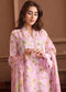Keyaan By Johra Embroidered Chikankari Printed Bana Dora Lawn Unstitched 3Pcs