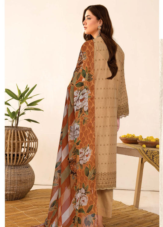 Meeram by Johra Chikankari Lawn Unstitched 3Pcs