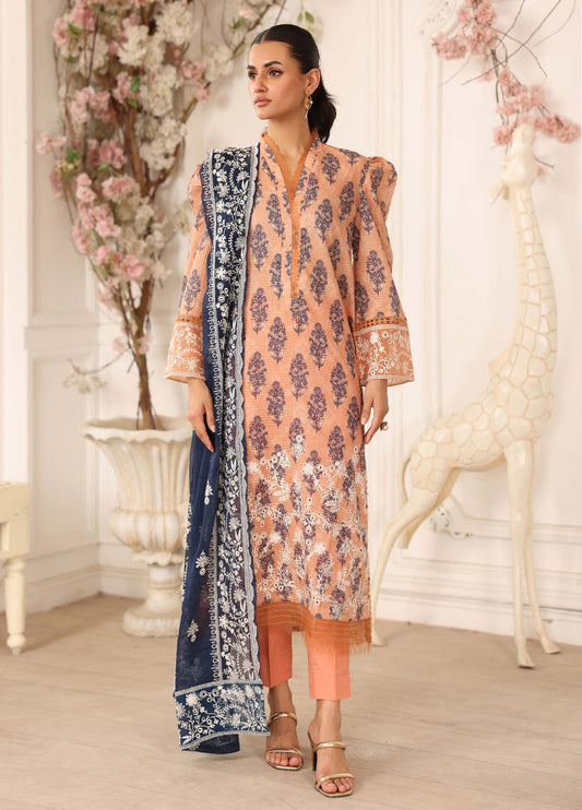 Afsheen By Johra Embroidered Chikankari Lawn Unstitched 3Pcs