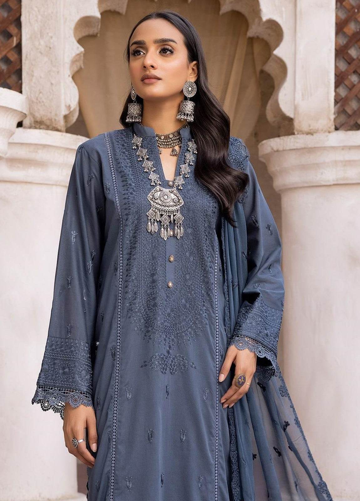 KHOOBSURAT Aventus Swiss Unstitched 3pcs - Jotey