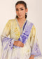 Inshal by Johra Chikankari + Printed Lawn Unstitched 3Pcs