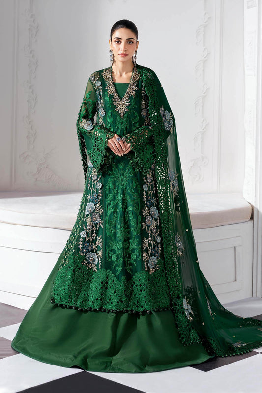 MARIA B. Embroidered Vol-30 Luxury Unstitched 3pcs - Jotey