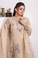 ZA Clothes MUZAYYAN Embroidered Organza Ready to wear 3pcs