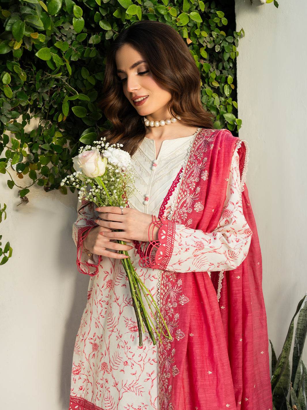 F&F Prints By Faiza Faisal Digital Printed Unstitched Lawn 3pcs - Jotey