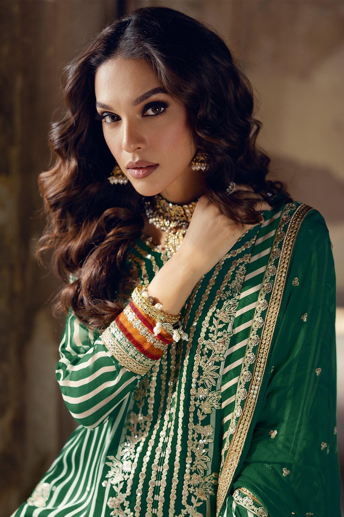 Vasal By Charizma Embroidered Luxury Chiffon Vol-03 Unstitched 3pcs