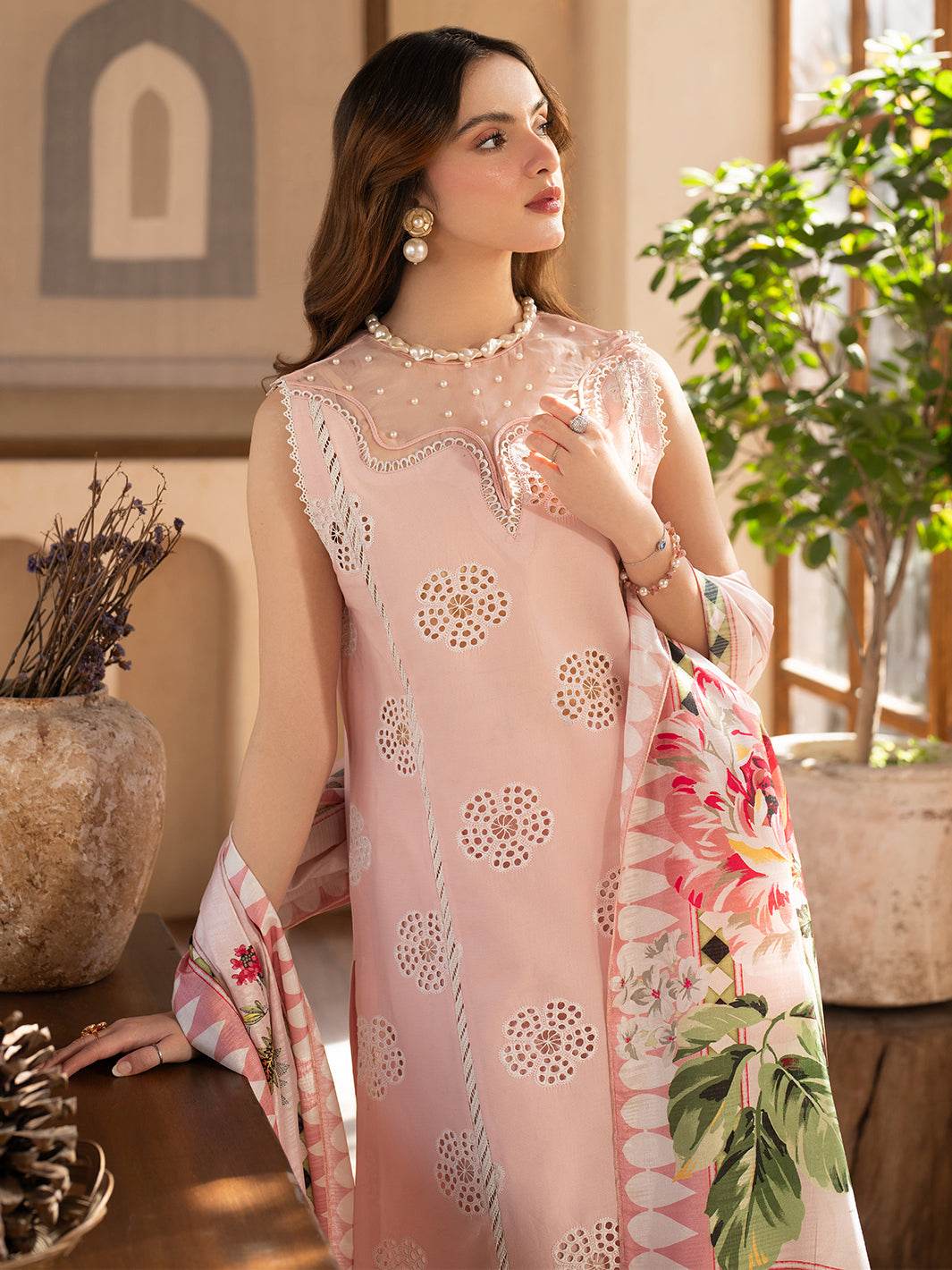 Stella By Mahnur Embroidered Lawn Unstitched 3pcs - Jotey