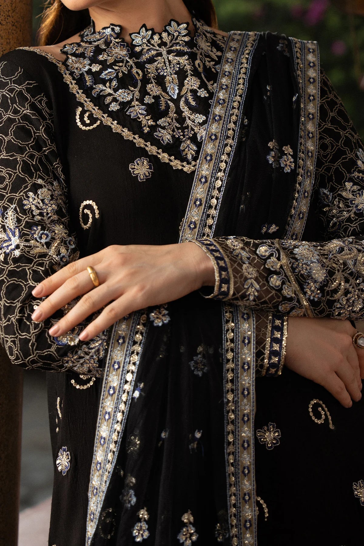 Pehli Nazar By Ayzel Luxury Embroidered Festive'26 Unstitched 3Pcs