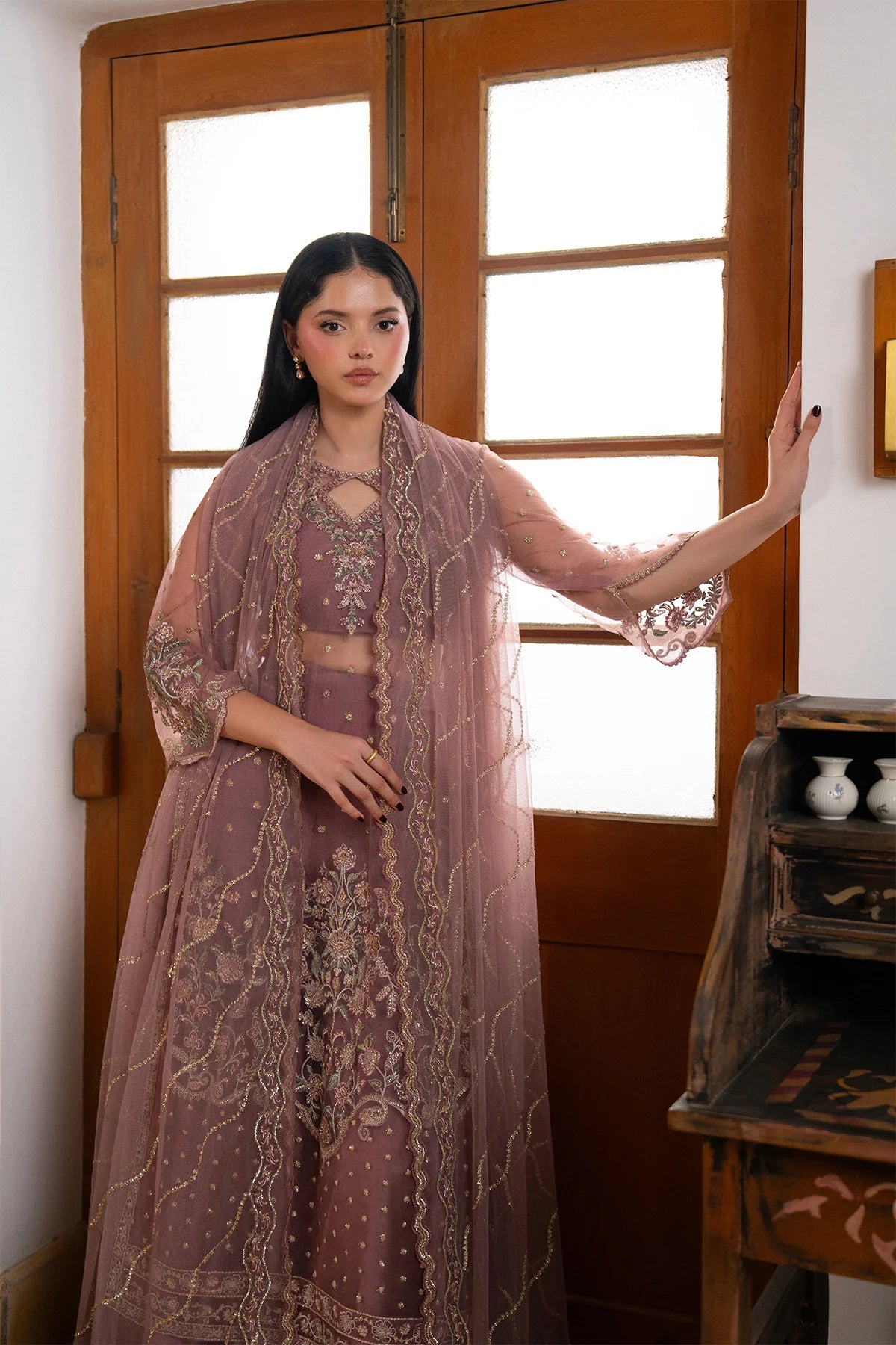 Pehli Nazar By Ayzel Luxury Embroidered Festive'26 Unstitched 3Pcs