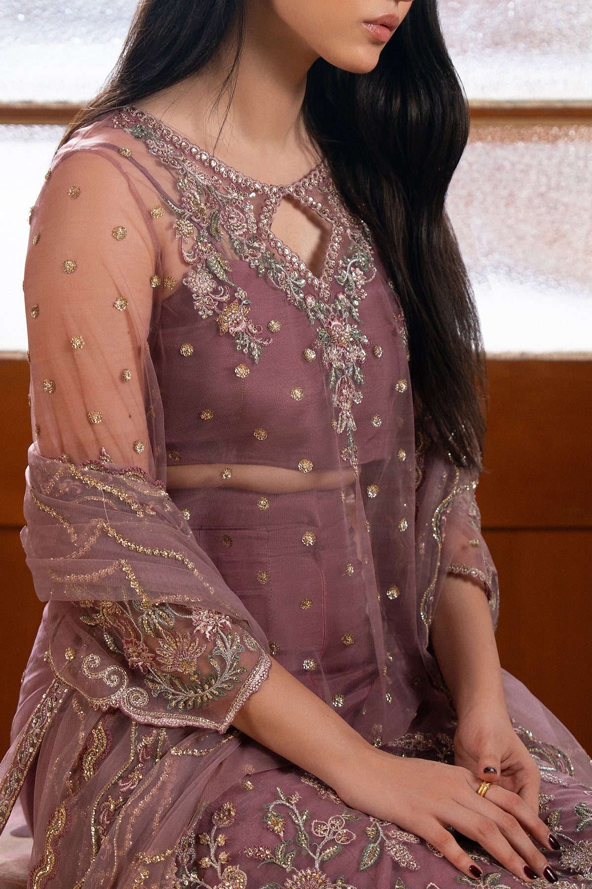 Pehli Nazar By Ayzel Luxury Embroidered Festive'26 Unstitched 3Pcs