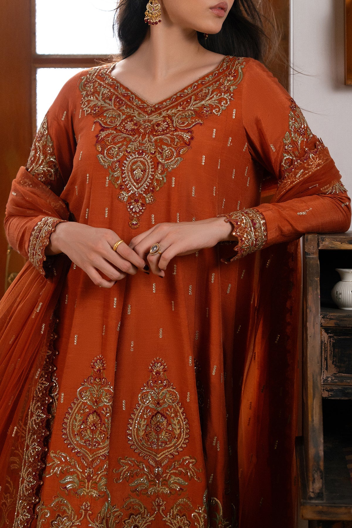 Pehli Nazar By Ayzel Luxury Embroidered Festive'26 Unstitched 3Pcs