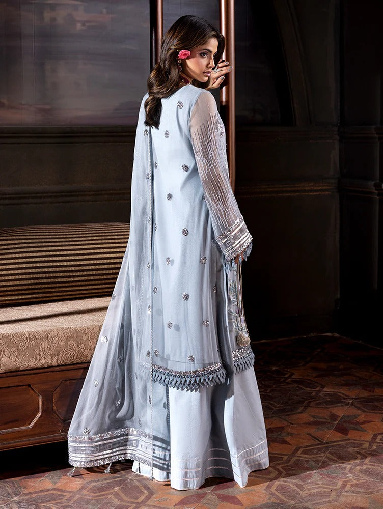 Zebtan Aura Vol-02 Embroidered Chiffon Unstitched 3pcs