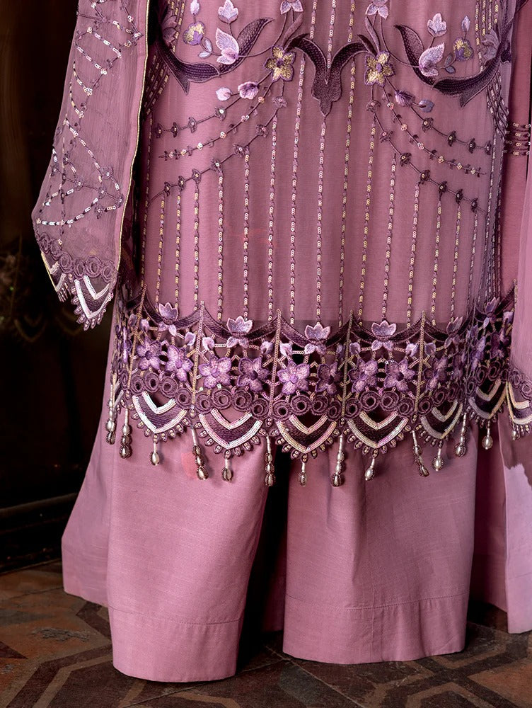 Zebtan Aura Vol-02 Embroidered Chiffon Unstitched 3pcs