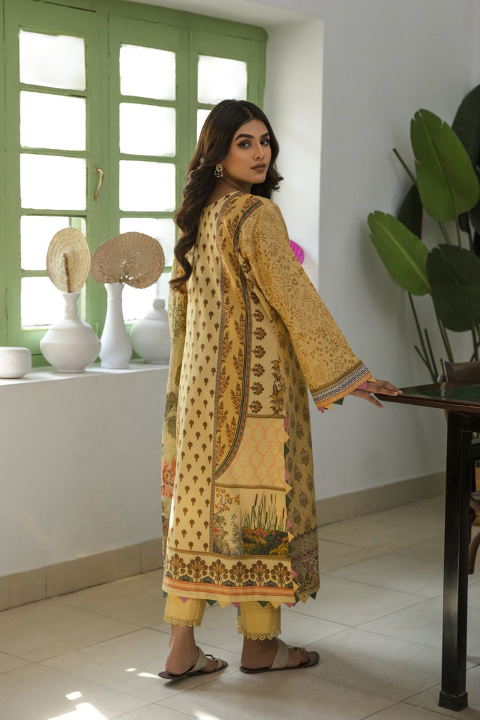 Aabyaan Afsaneh Unstitched Luxury Lawn 3pcs Jotey