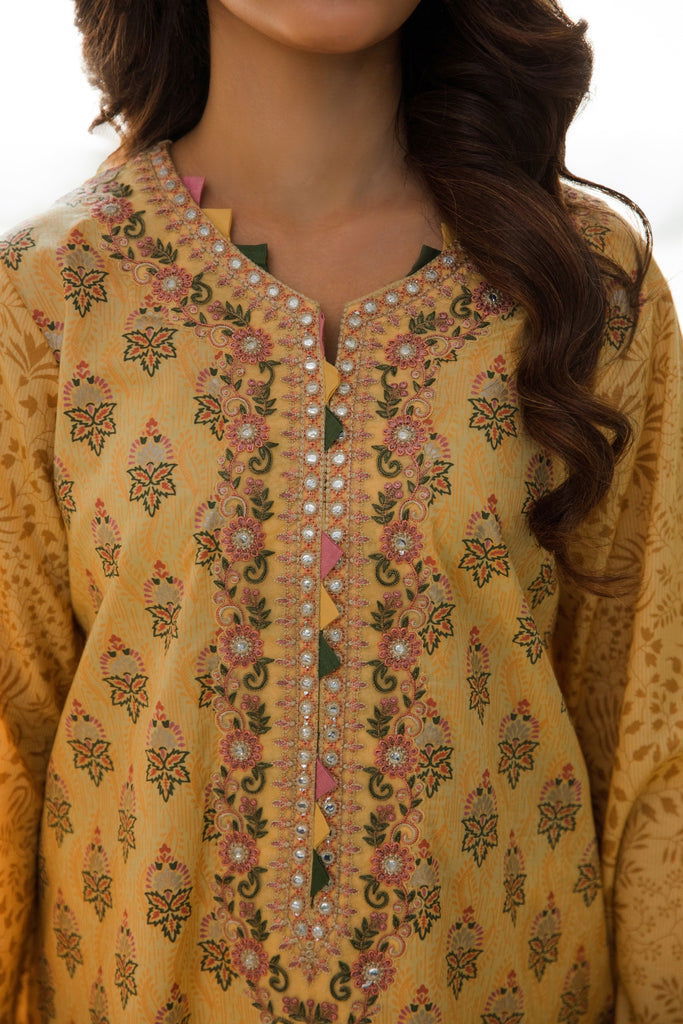 Aabyaan Afsaneh Unstitched Luxury Lawn 3pcs - Jotey