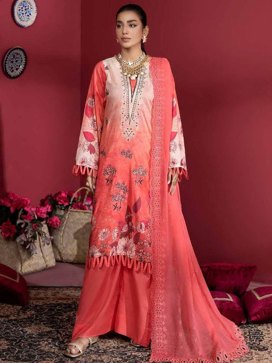 Aafreen by Riaz Arts Printed Embroidered Chikankari Lawn - Jotey