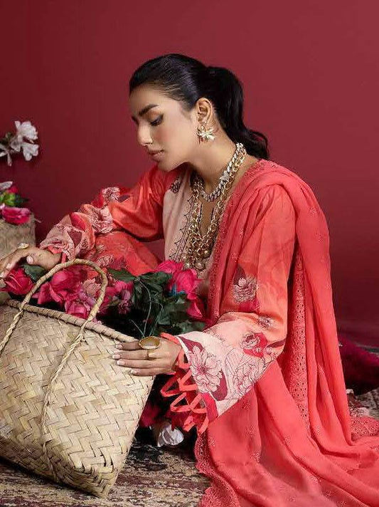 Aafreen by Riaz Arts Printed Embroidered Chikankari Lawn - Jotey