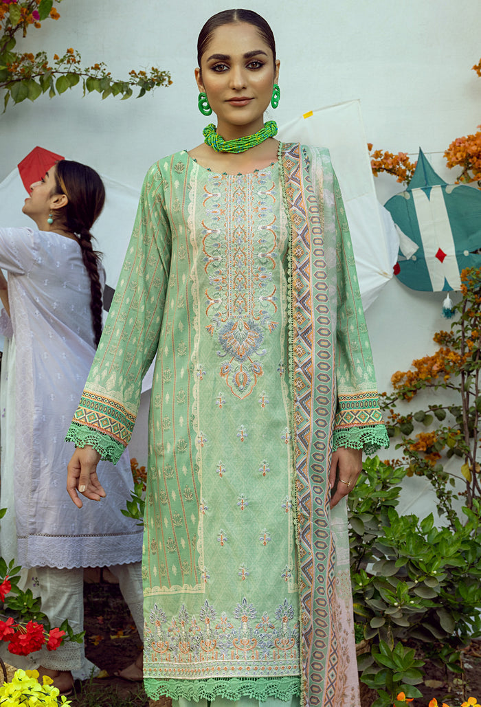 Adans Libas Umang 2 Embroidered Suvic Lawn 3pcs Jotey