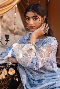 Adans Libas By Hafsa Zia Embroidered Lawn 3pcs - Jotey
